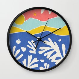 Matisse Collages Art Wall Clock