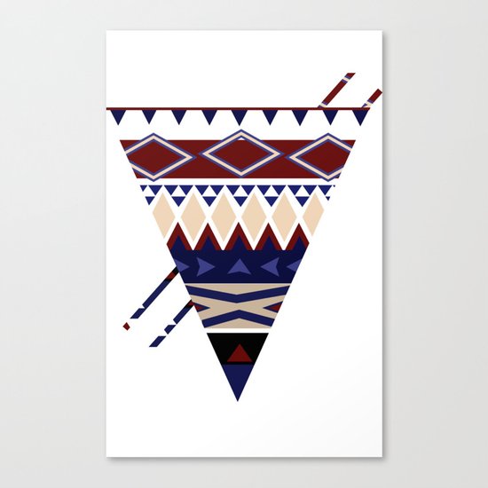 MellowToneTriangle Canvas Print