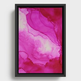 Rose Quartz Framed Canvas