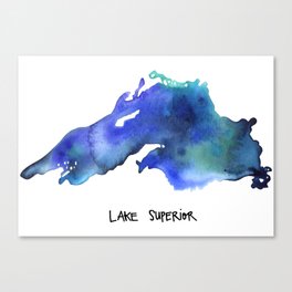Lake Superior Canvas Print