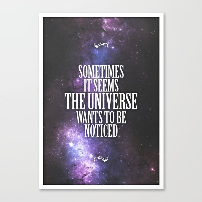 The Universe Canvas Print