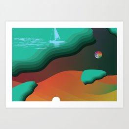 Gaia Art Print