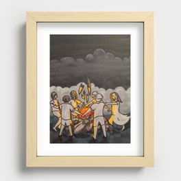 We All Fall Down! Recessed Framed Print