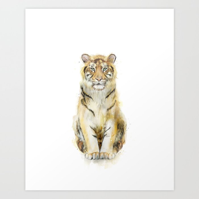Discover the motif TIGER // SOUND by Amy Hamilton as a print at TOPPOSTER