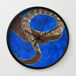Creature of Water (the tentacle) Wall Clock