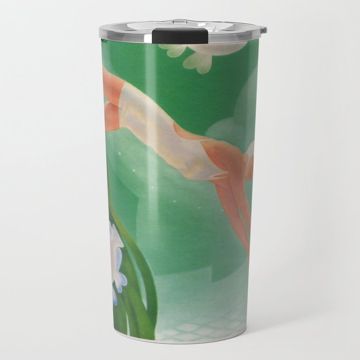 Vintage poster - Summer resort Travel Mug