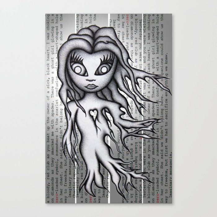 Ghost Zero Canvas Print