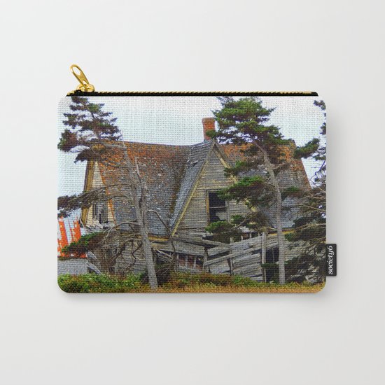 Abandoned Collapsing Homestead Carry-All Pouch