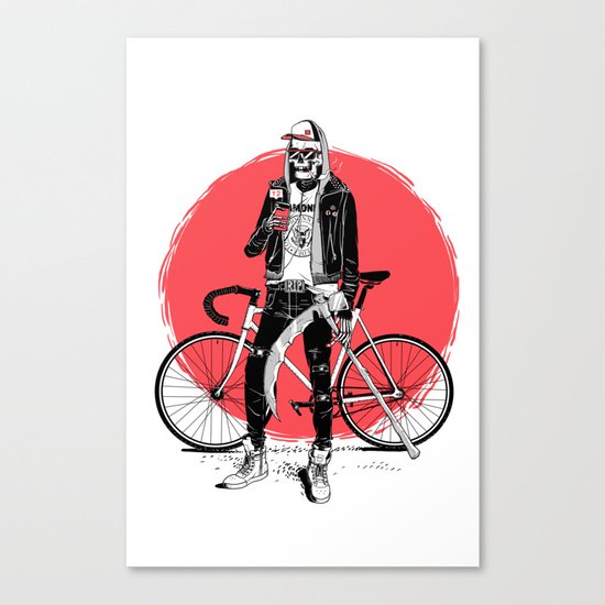 Cool Death Canvas Print