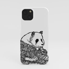 Panda Chillin iPhone Case