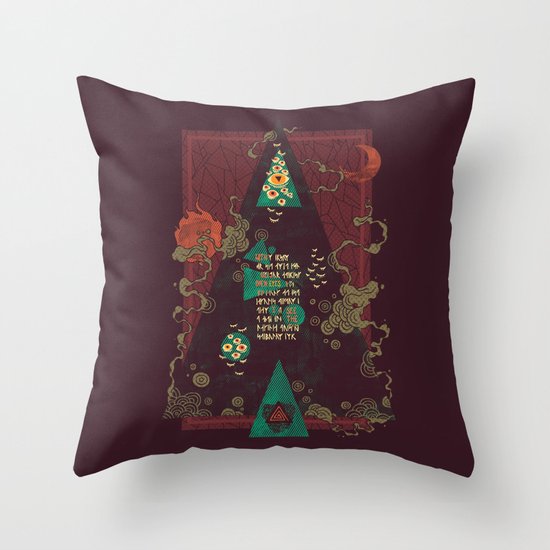 Coded Throw Pillow