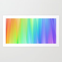 Rainbow Art Print | Rainbow, Purple, Smudge, Yellow, Color, Pattern, Orange, Digital, Blue, Painting 