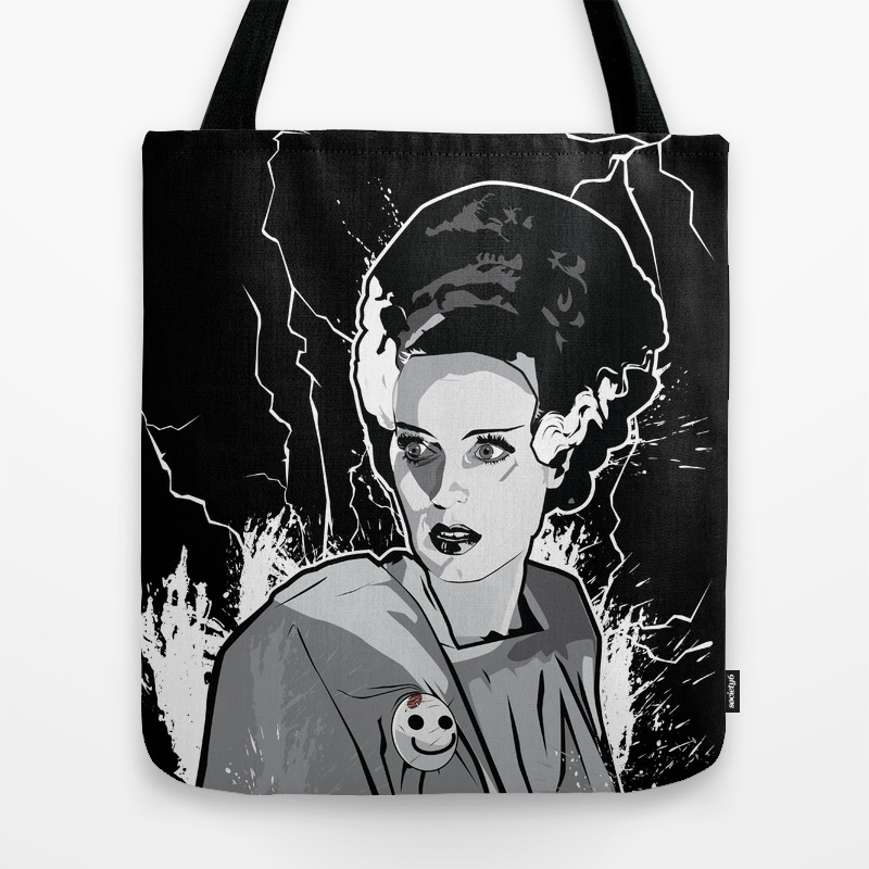 NEW FRANKENSTEIN & BRIDE 11"x 9"x 7"" Re-Useable Bag NEW FRANKENSTEIN & BRIDE 11"x 9"x 7"" Re-Useable Bag