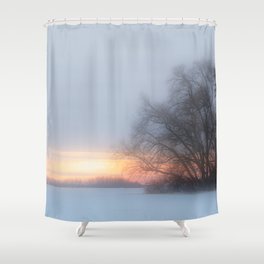 Sturgeon Sunrise Shower Curtain