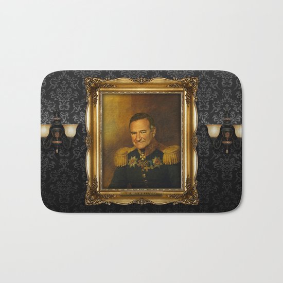 Robin Williams - replaceface Bath Mat