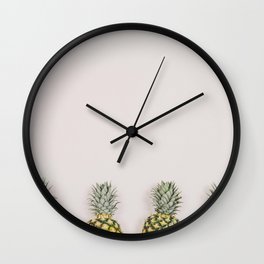 pineapples Wall Clock