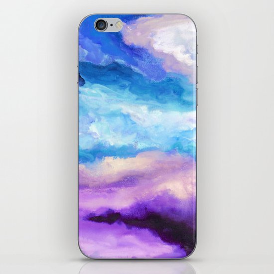 Noche Azul iPhone & iPod Skin