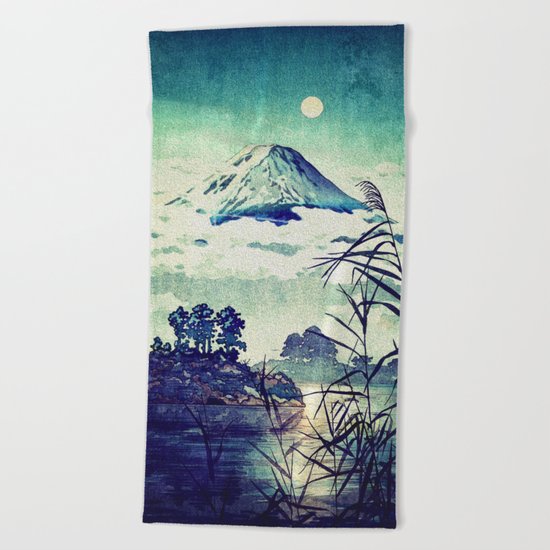 The Midnight Waking Beach Towel