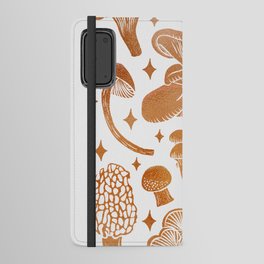 Texas Mushrooms – Copper Metallic Android Wallet Case