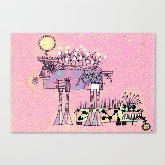 creatures Canvas Print
