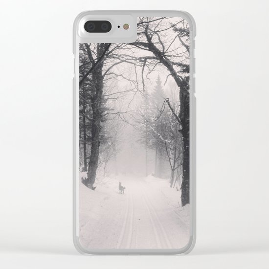 Wolf Clear iPhone Case