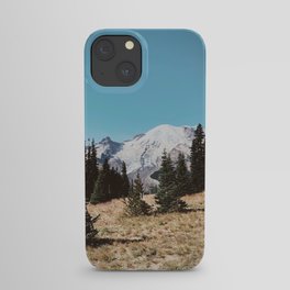 Summer at Mt Rainier iPhone Case