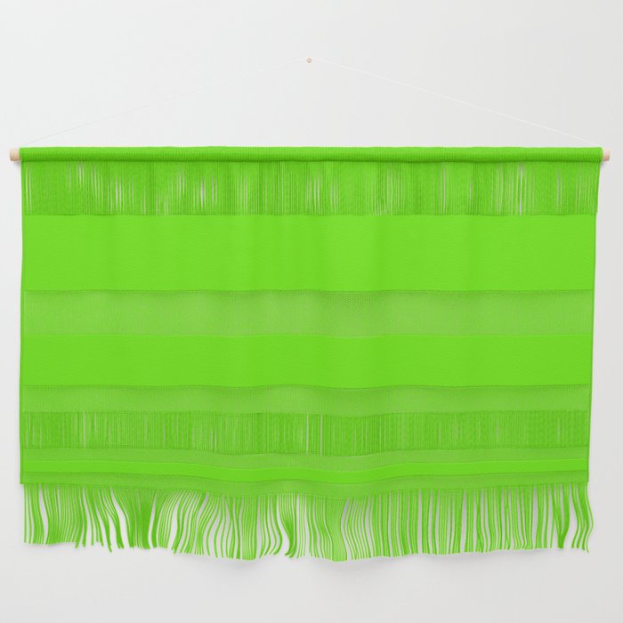 Electric Slime Green Wall Hanging