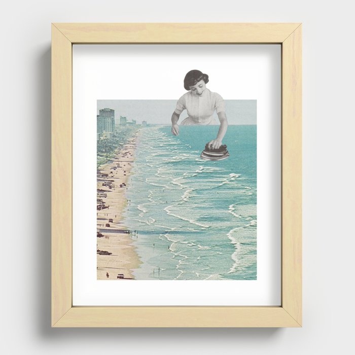 Handle With Care Recessed Framed Print