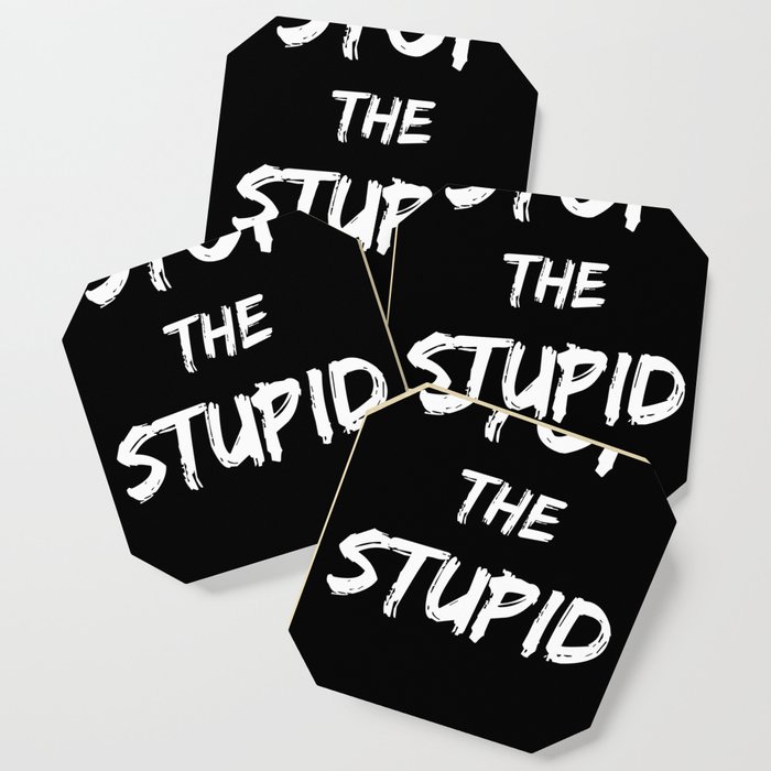 Funny graphics for sarcastic people gift for Christmas Coaster