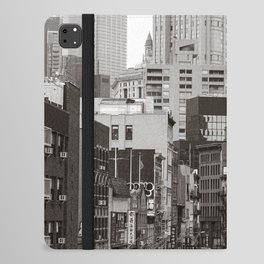 Chinatown New York City Views | Sepia Street Photography iPad Folio Case