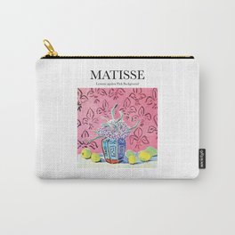 Matisse - Lemons against Pink Background Carry-All Pouch