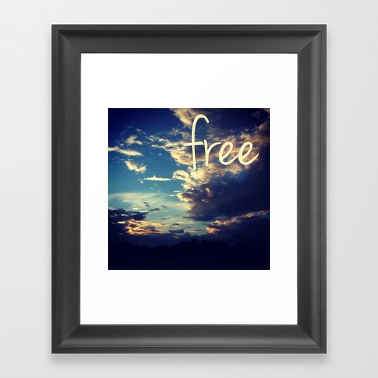 free III Framed Art Print