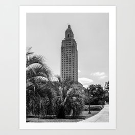 Baton Rouge - Louisiana State Capitol (103)  Art Print