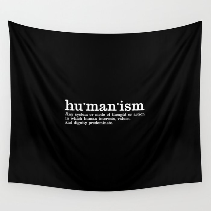 Humanism Wall Tapestry