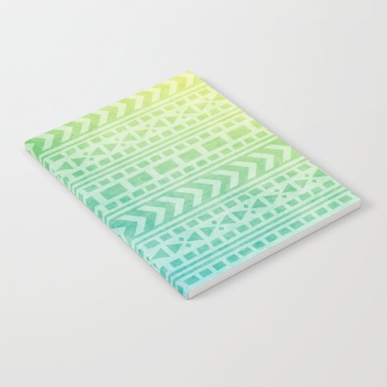 Aztec Pattern 07 Notebook