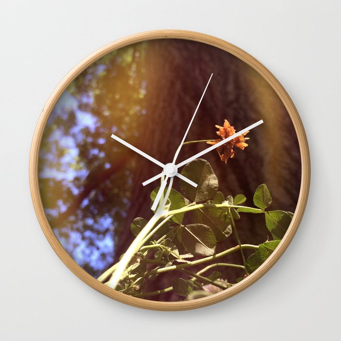 Little Flower Wall Clock