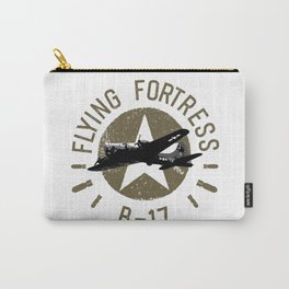 B-17 Flying Fortress Carry-All Pouch | B17, Worldwar2, Airforce, Graphicdesign, Bomber, Flyingfortress, Army, Usaaf, Bombs, America 