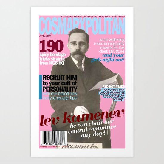 COSMARXPOLITAN, Issue 11 Art Print
