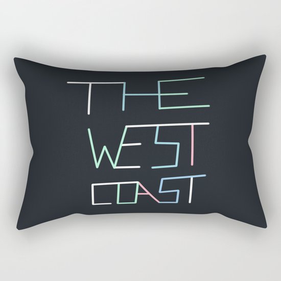 West Coast Rectangular Pillow