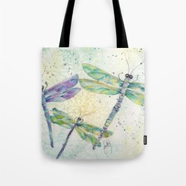 Summer Dragonfly Tote Bag