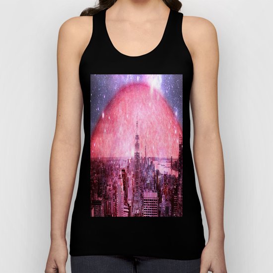 Galaxy : Space Colony Unisex Tank Top
