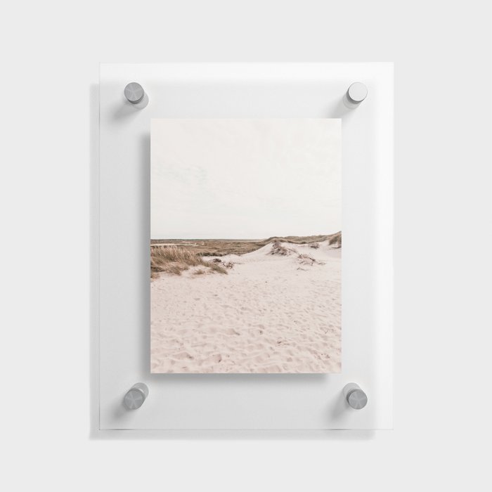 Desert Sand & Peace Floating Acrylic Print