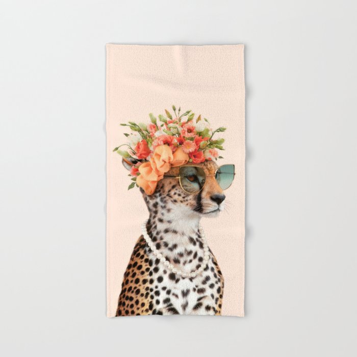 Cheetah sales bath towels