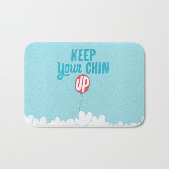 Keep Your Chin Up Bath Mat