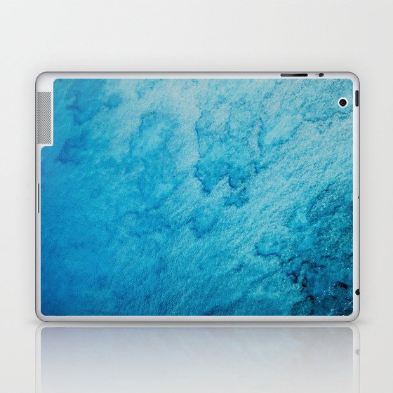 Sea View From Above Laptop & iPad Skin