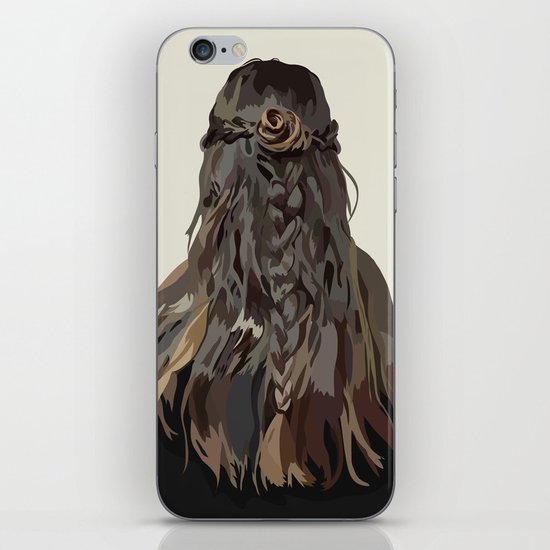 Let Down Your Hair iPhone & iPod Skin