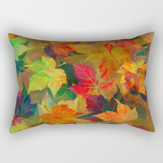 Colors of Autumn Rectangular Pillow