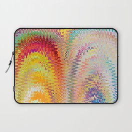 Psychedelic Wavy Abstraction Artwork Laptop Sleeve
