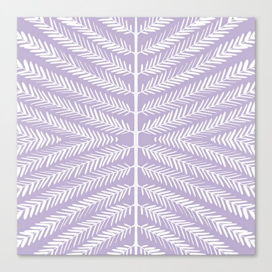 SOFT LAVENDER Canvas Print