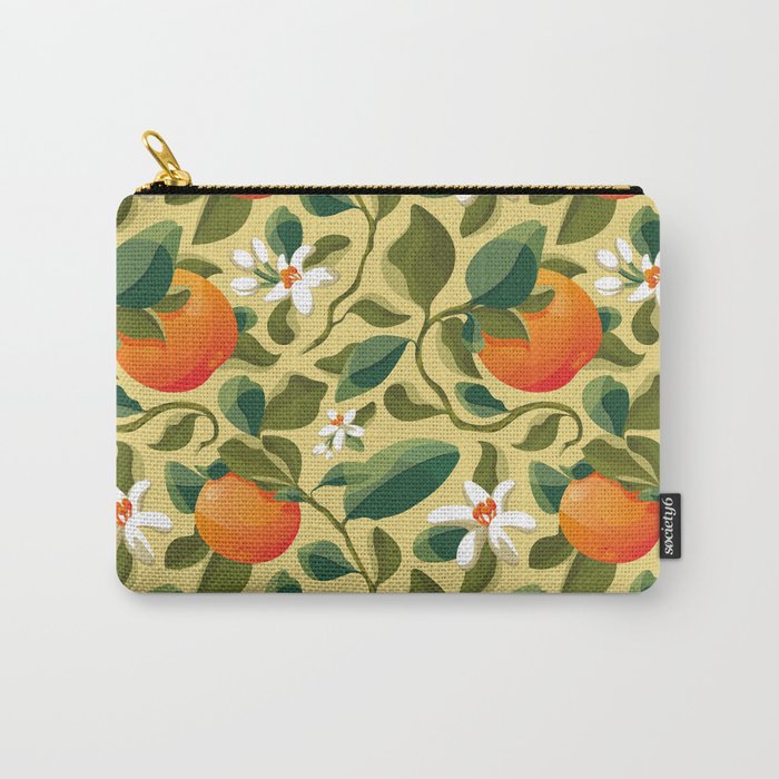 Summer Orange Carry-All Pouch